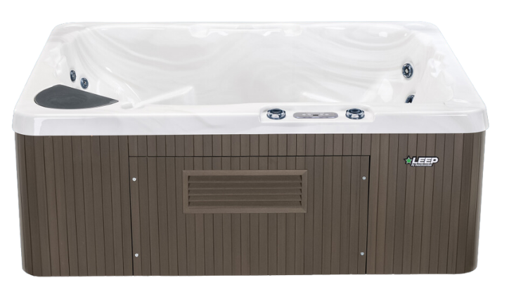 Hot Tub - 3 Person Hot Tub - 1 colour for hot tub and cover - Model: Beachcomber 009 Leep Tub