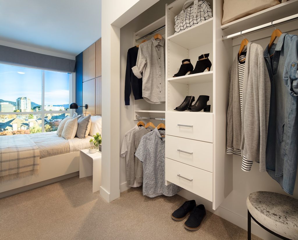 Upgrade all wire shelving to White MDF Organizers