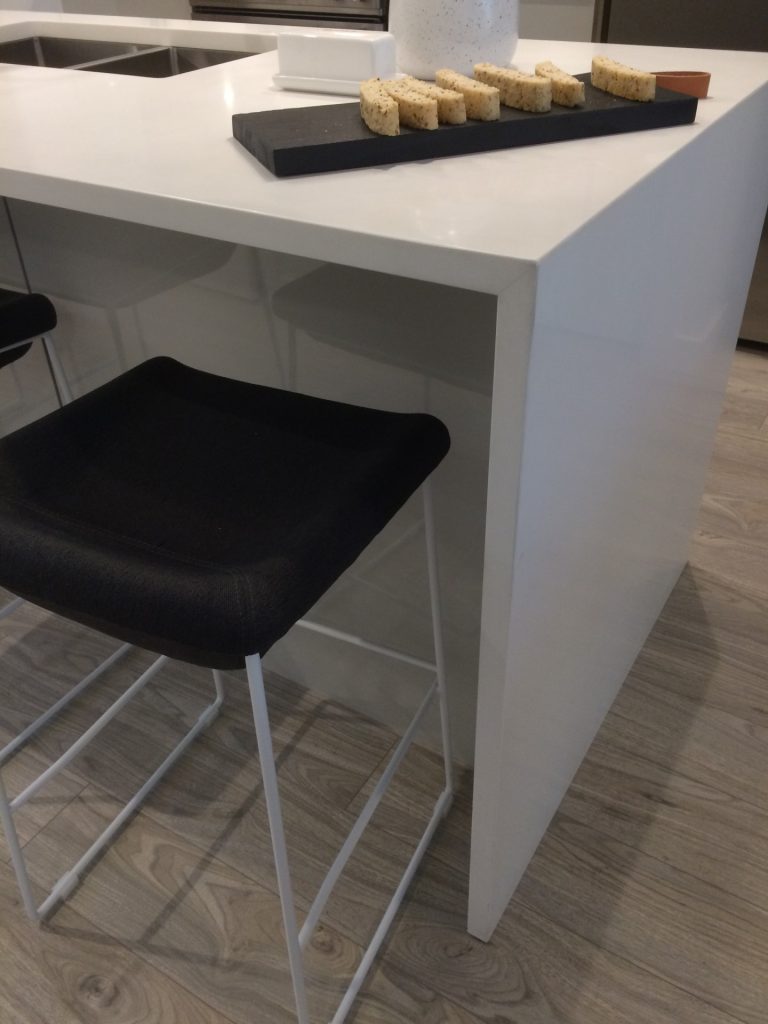Upgrade Kitchen Island to waterfall gables- UPGRADE QUARTZ - B3, B4, C2, C3, C4, C5